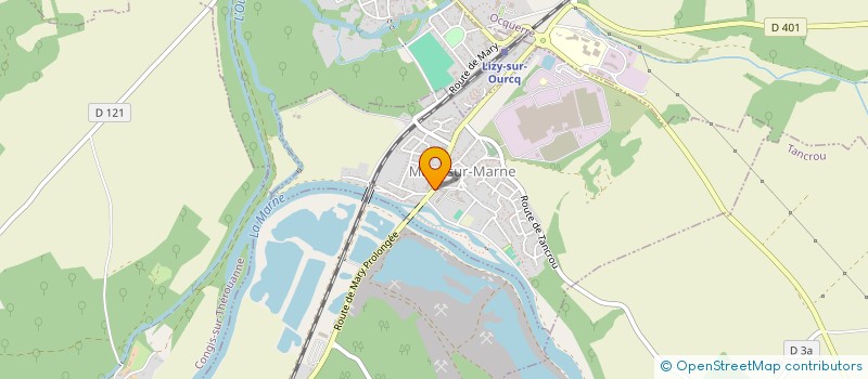 localisation de l'entreprise G2I  DHUISY