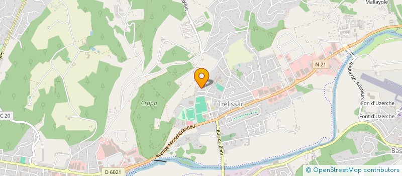 localisation de l'entreprise G2I GAILLARD ISOLATION IMPORTATION  TRELISSAC