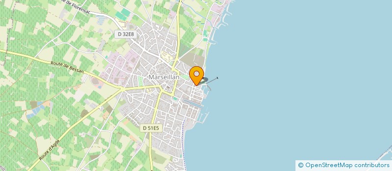 localisation de l'entreprise G2J MENUISERIE  MARSEILLAN