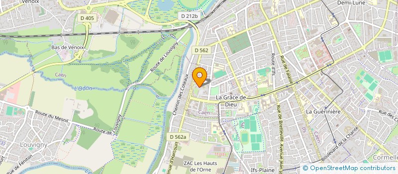 localisation de l'entreprise G2JLDLEGUEUT à CAEN