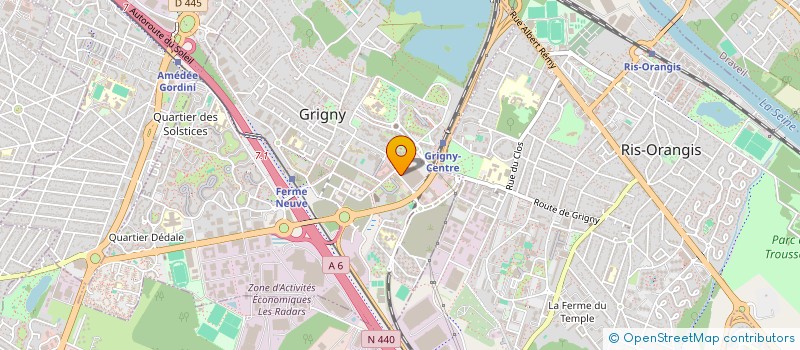 localisation de l'entreprise G2K à GRIGNY