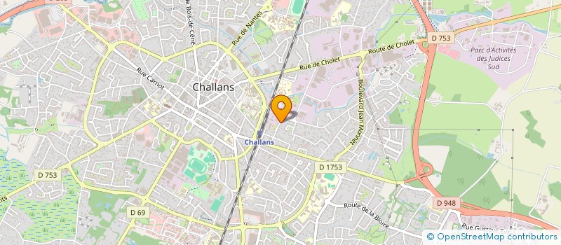 localisation de l'entreprise G2L à CHALLANS