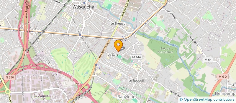 localisation de l'entreprise G2L à VILLENEUVE-D'ASCQ