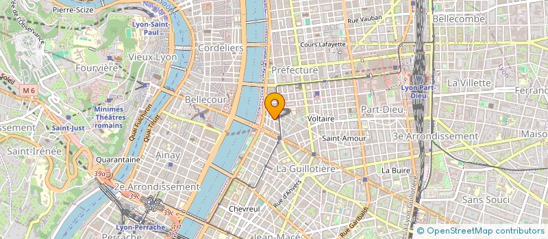 localisation de l'entreprise G2L  LYON