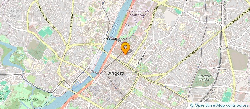 localisation de l'entreprise G2L ARZON à ANGERS