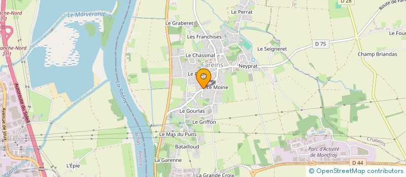 localisation de l'entreprise G2L MULTISERVICES à FAREINS