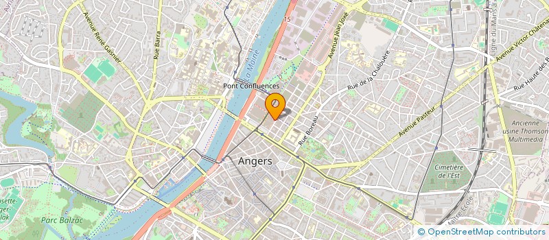 localisation de l'entreprise G2L RENNES POTERIE à ANGERS
