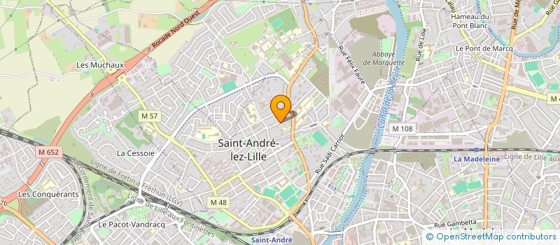 localisation de l'entreprise G2L SOLUTIONS  SAINT-ANDRE-LEZ-LILLE