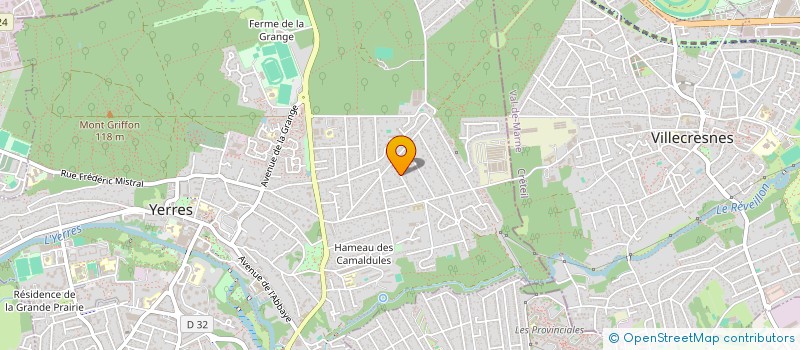 localisation de l'entreprise G2LAPLACES  YERRES