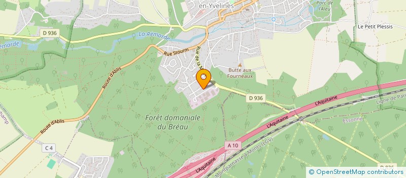 localisation de l'entreprise G2LB HOLDING à SAINT-ARNOULT-EN-YVELINES