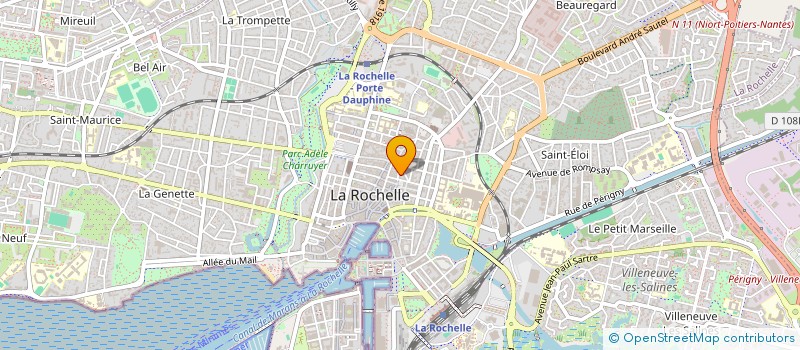 localisation de l'entreprise G2M à LA ROCHELLE