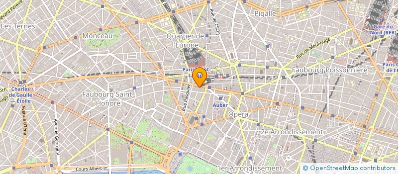 localisation de l'entreprise G2M  PARIS