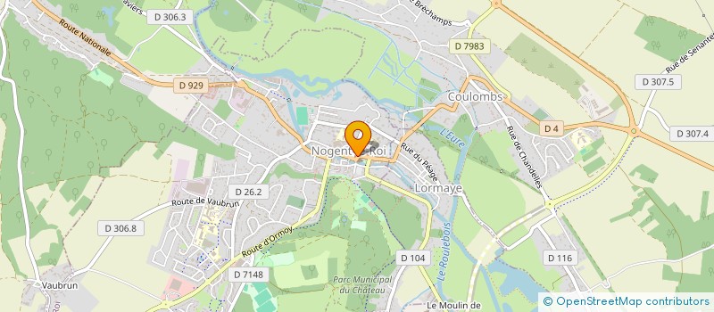 localisation de l'entreprise G2M  ORMOY