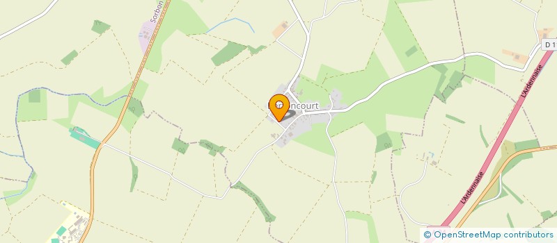 localisation de l'entreprise G2M  BERTONCOURT