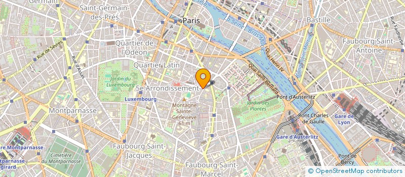 localisation de l'entreprise G2M  PARIS