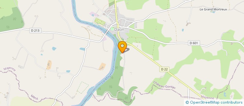 localisation de l'entreprise G2M CREATIONS  DAON