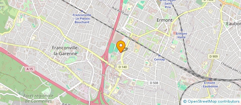 localisation de l'entreprise G2M EDITION  ERMONT