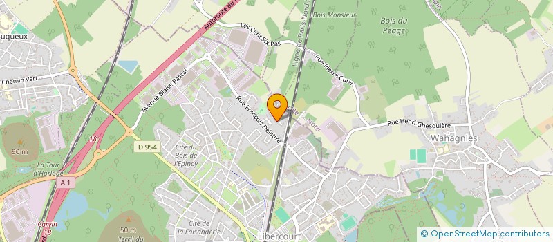 localisation de l'entreprise G2M IMMO  LIBERCOURT