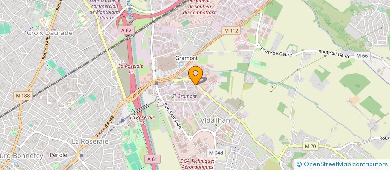localisation de l'entreprise G2M INVEST à BALMA