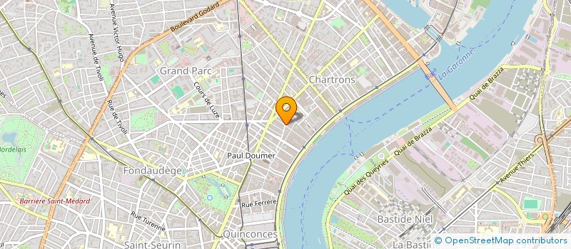 localisation de l'entreprise G2M PATRIMOINE  BORDEAUX