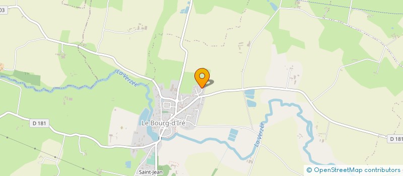 localisation de l'entreprise G2ME EXPERTISES à SEGRE-EN-ANJOU BLEU