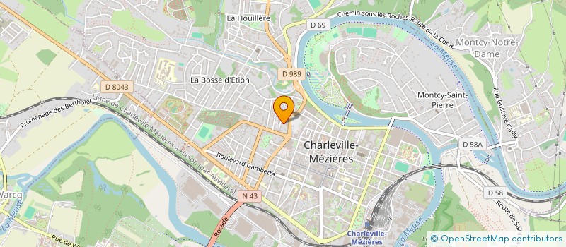 localisation de l'entreprise G2P  CHARLEVILLE-MEZIERES