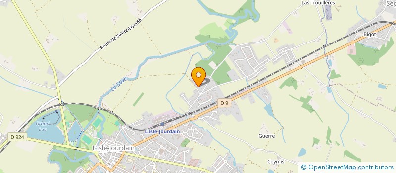 localisation de l'entreprise G2P CONSEIL  L'ISLE-JOURDAIN