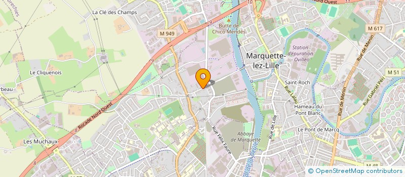 localisation de l'entreprise G2P1FO  MARQUETTE-LEZ-LILLE