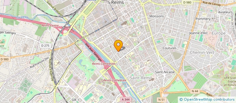 localisation de l'entreprise G2PC  REIMS