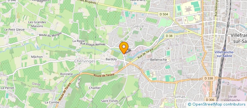 localisation de l'entreprise G2R à GLEIZE