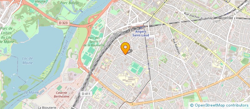 localisation de l'entreprise G2R CONSULTING à ANGERS
