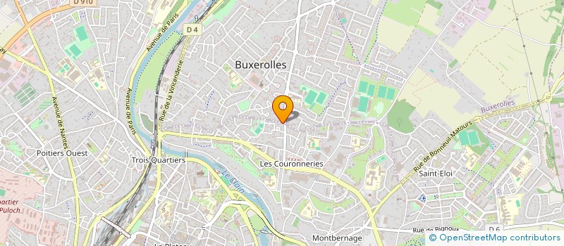localisation de l'entreprise G2R INGENIEURIE à BUXEROLLES
