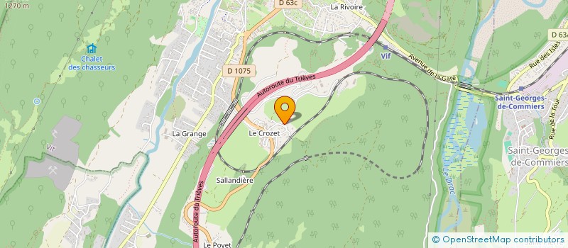 localisation de l'entreprise G2R38 à VIF
