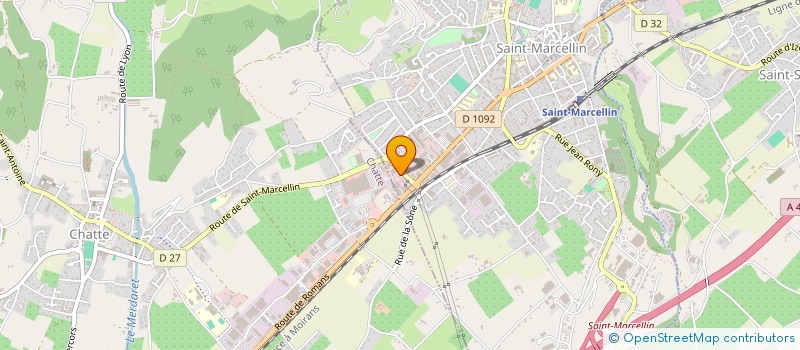 localisation de l'entreprise G2S  SAINT-MARCELLIN