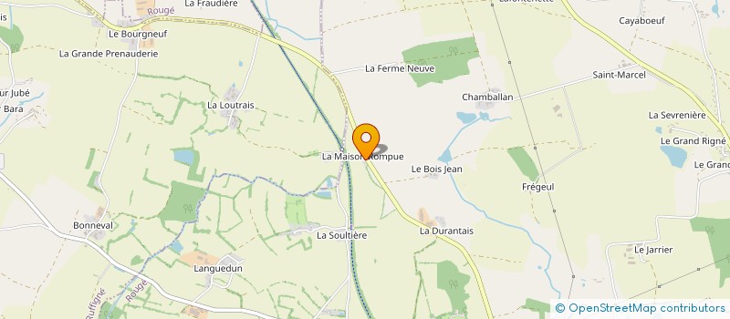 localisation de l'entreprise G2S  ROUGE