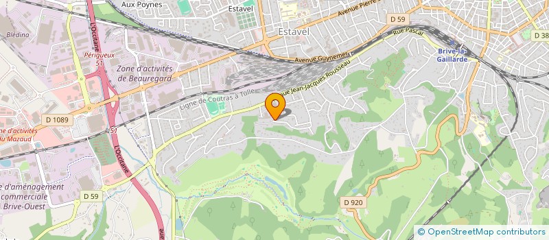 localisation de l'entreprise G2S  BRIVE-LA-GAILLARDE