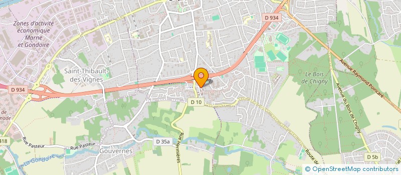 localisation de l'entreprise G2S DISTRIB  LAGNY-SUR-MARNE