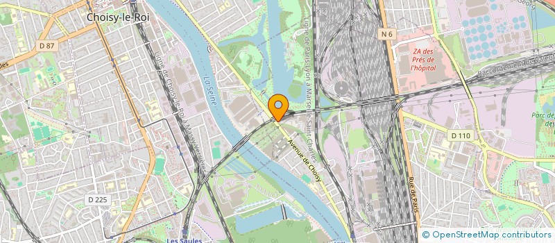 localisation de l'entreprise G2S TRANSFERTS à VILLENEUVE-SAINT-GEORGES