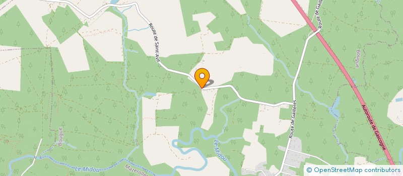 localisation de l'entreprise G2SS  BOUGUE