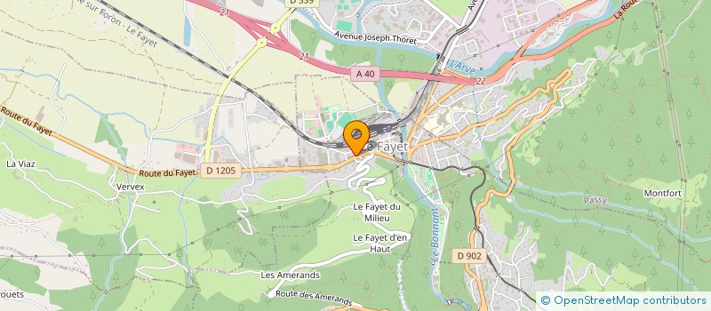 localisation de l'entreprise G2SSI à SAINT-GERVAIS-LES-BAINS