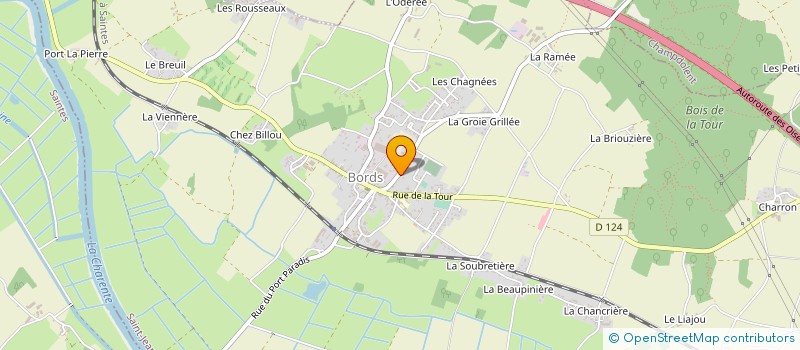 localisation de l'entreprise G2T  BORDS