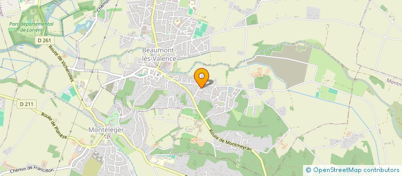 localisation de l'entreprise G2T à BEAUMONT LES VALENCE