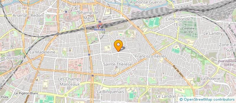 localisation de l'entreprise G2TG  RENNES