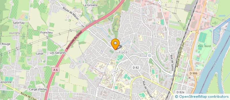 localisation de l'entreprise G2VU  MACON