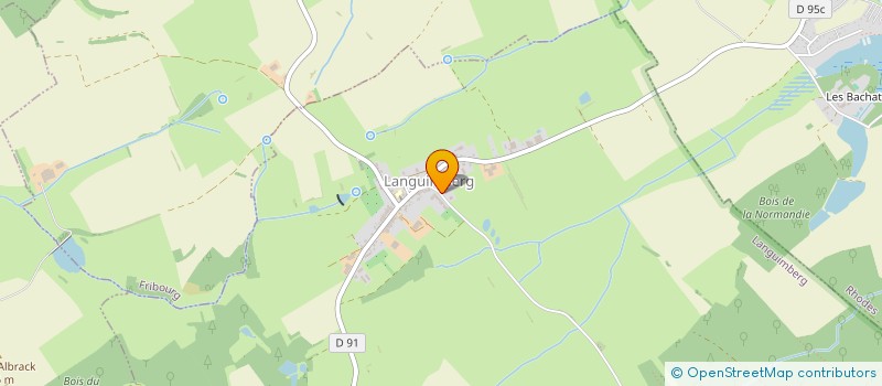 localisation de l'entreprise G2W  LANGUIMBERG