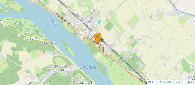 localisation de l'entreprise G3 à GENNES-VAL-DE-LOIRE