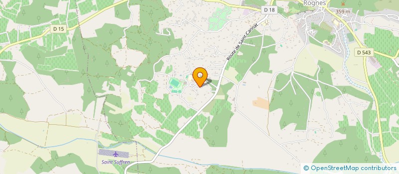 localisation de l'entreprise G3 INVEST  ROGNES