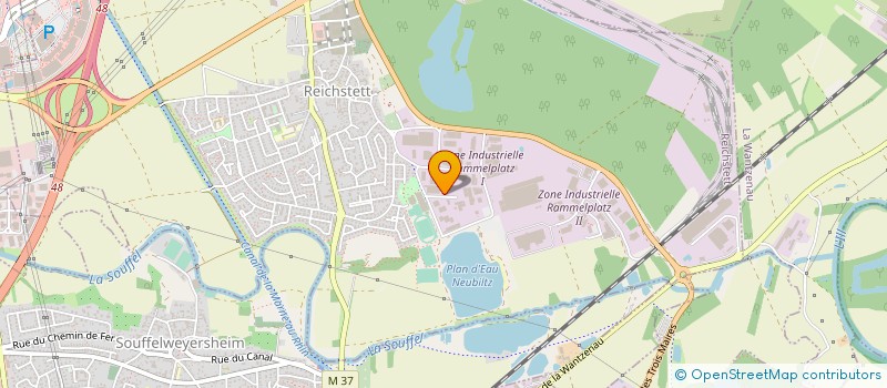 localisation de l'entreprise G3 RESTO-EQUIPEMENT  REICHSTETT