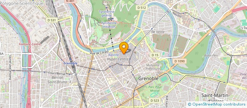 localisation de l'entreprise G38024015881  GRENOBLE