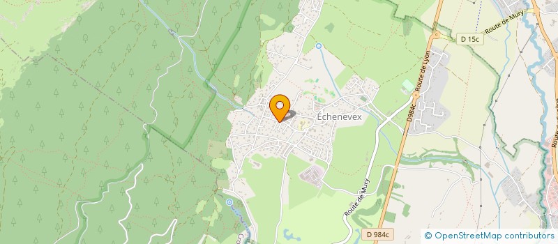 localisation de l'entreprise G3B ADVISORY  ECHENEVEX